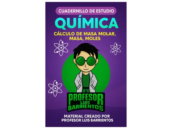 Cuadernillo de Química_ cálculo de masa, masa molar y moles.