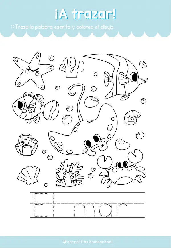 Cuadernillos del Mar - PDF Imprimible