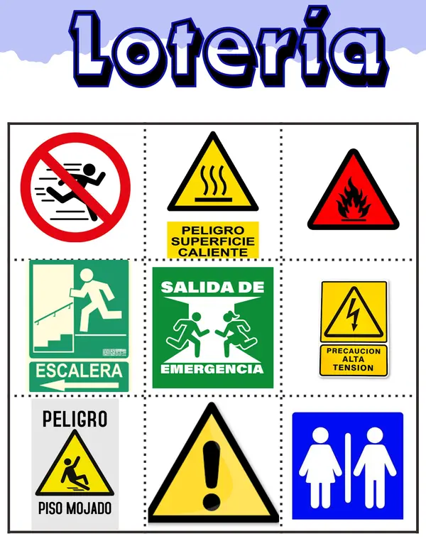 Lotería de señalética