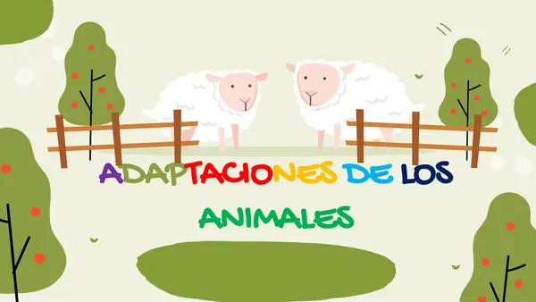 ppt ADAPTACIONES DE LOS ANIMALES