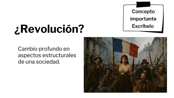 Clase: La Revolución francesa