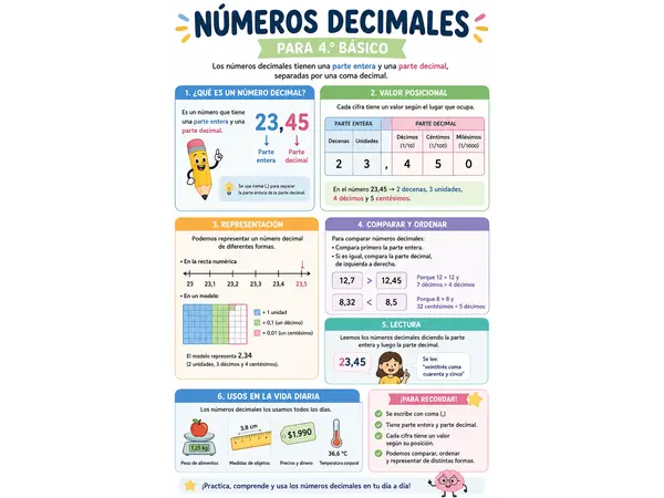 Numeros decimales.