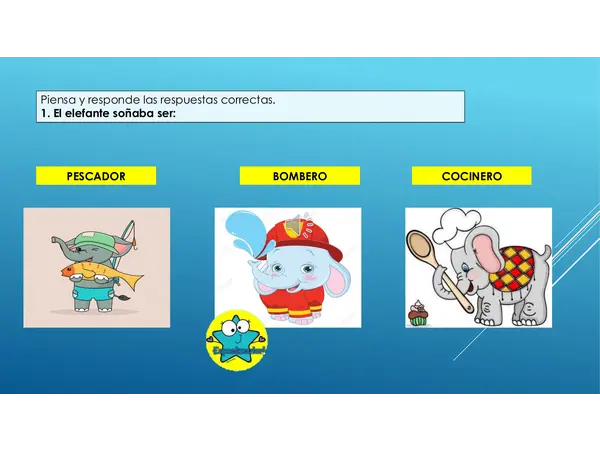 Cuento: Manguera el elefante (PPT comprensión lectora)