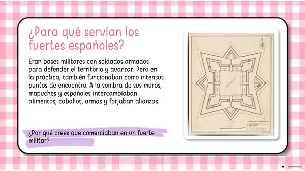 5° Frontera de mapuches y españoles