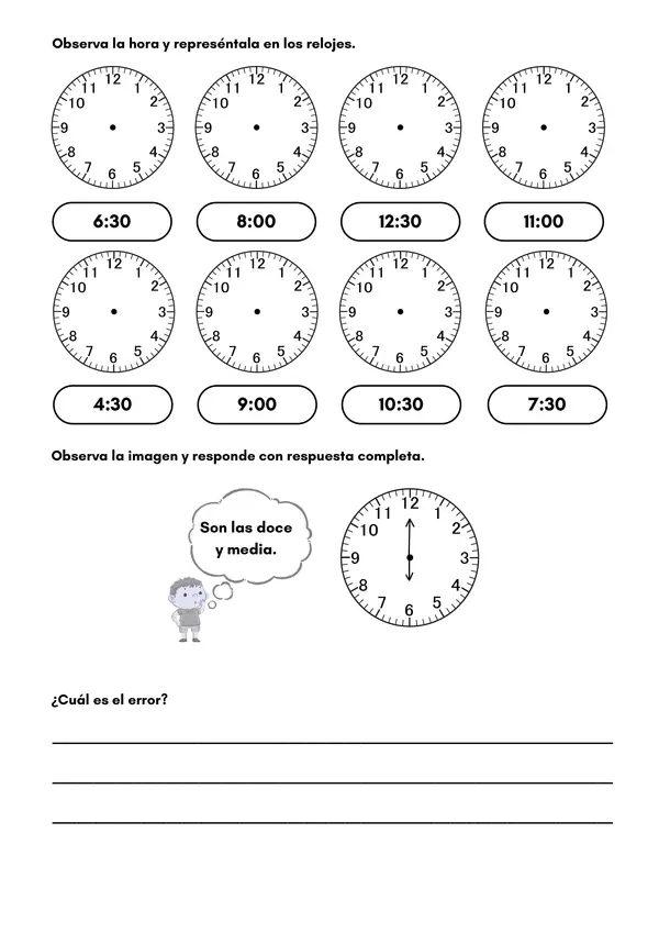 ¿QUÉ HORA ES?
