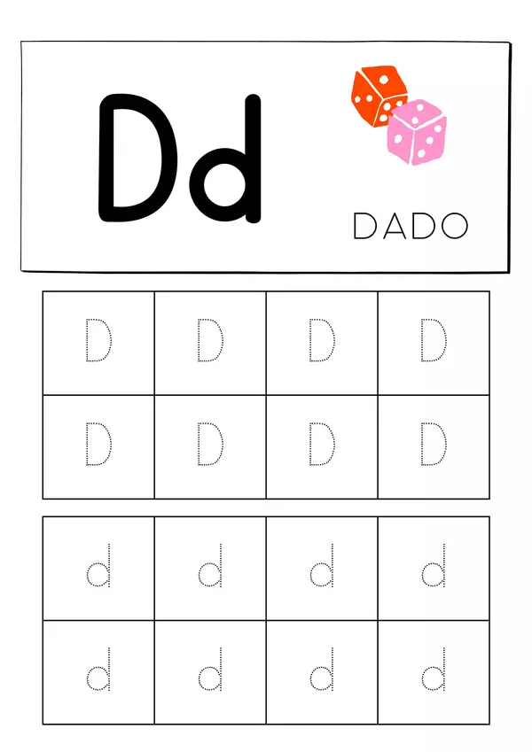 Cuadernillo consonante d (aprendo con amaro)