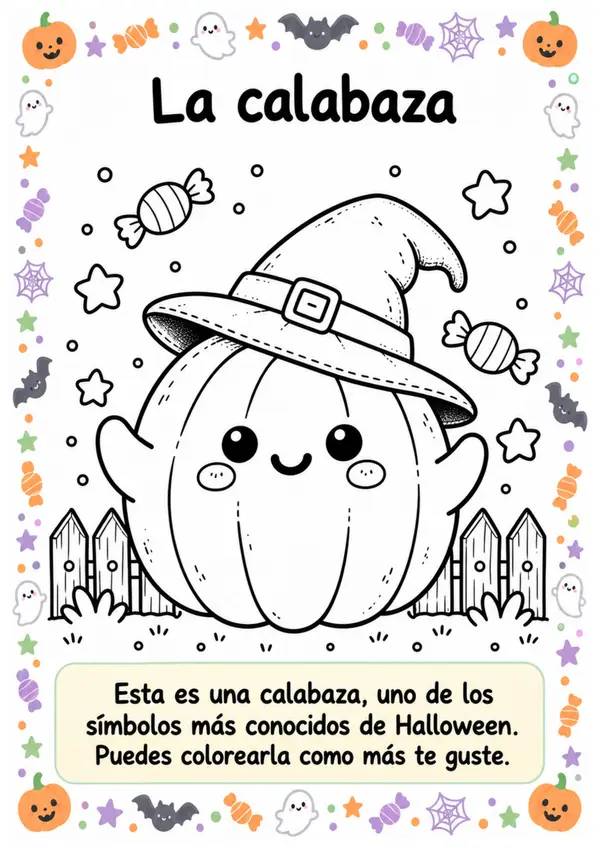 Cuadernillo para colorear - Halloween
