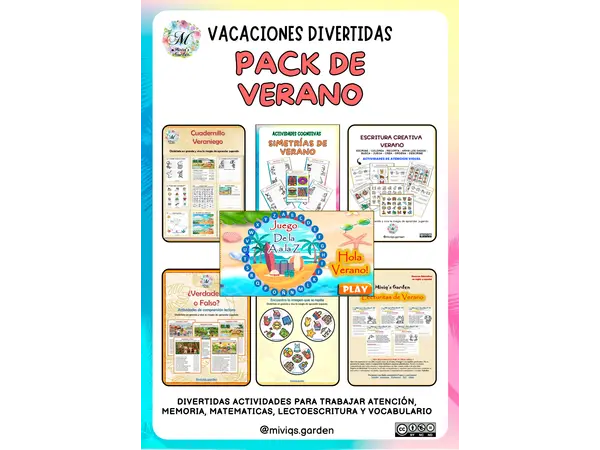 Pack Verano: Vacaciones Divertidas