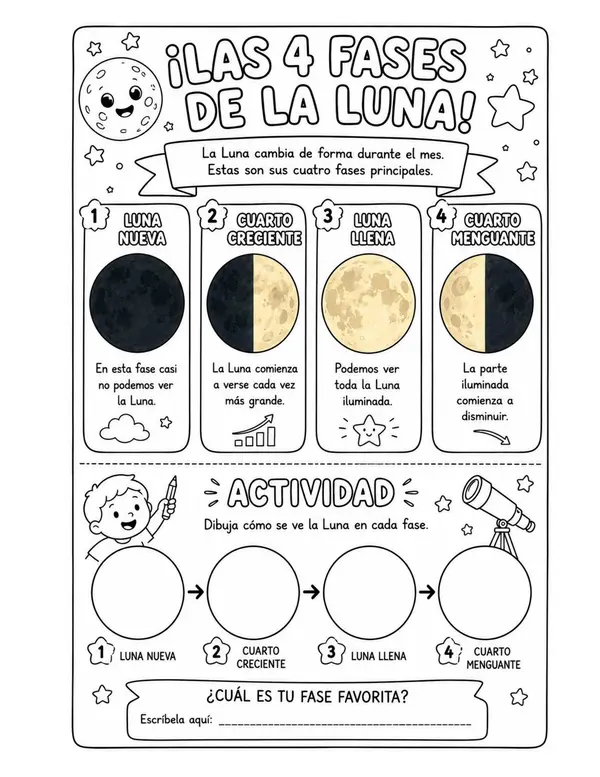 Fases de la Luna