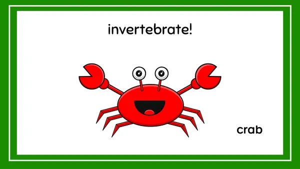 Vertebrates or invertebrates quiz game animals ppt no print 