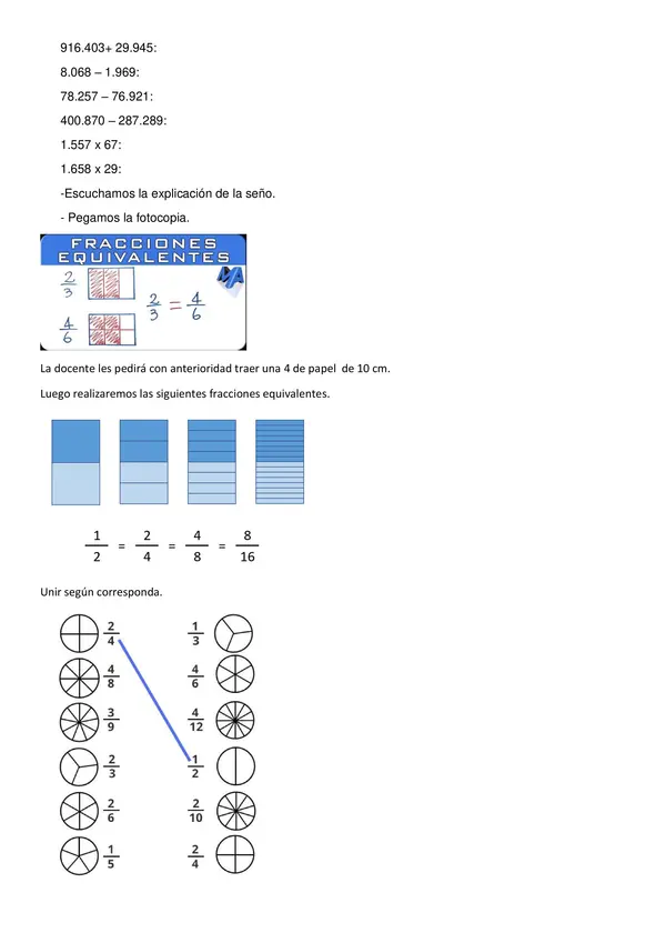 secuencia didáctica de matemática y ciencias naturales 