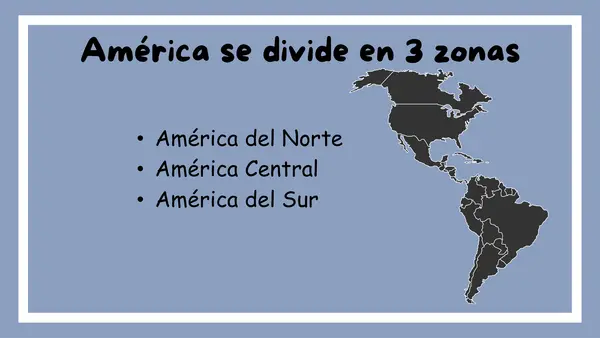 America, paisajes climas y recursos.