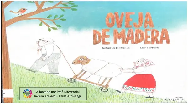 Libro adecuado ''Oveja de Madera'' - Estudiantes NEEP Lectura domiciliaria 