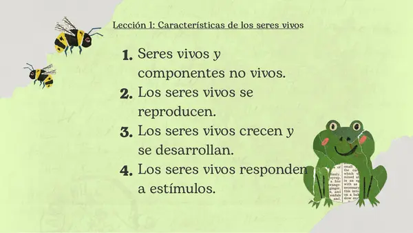Los seres vivos se reproducen