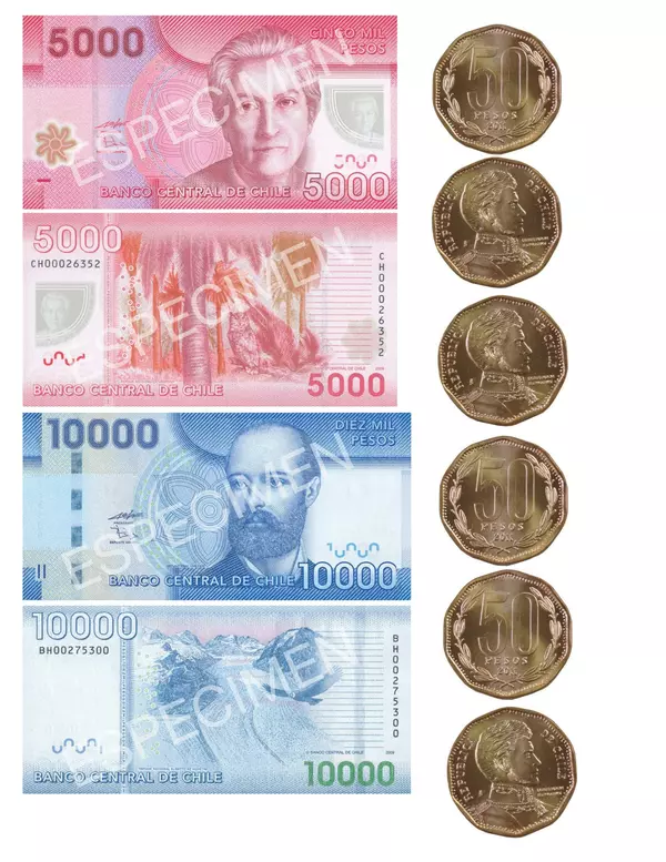 billetes y monedas actuales