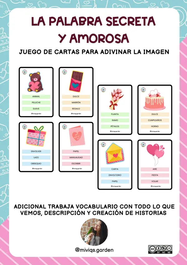 Juego Tabú de San Valentin