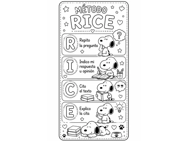 Marcapáginas Método RICE APTUS 