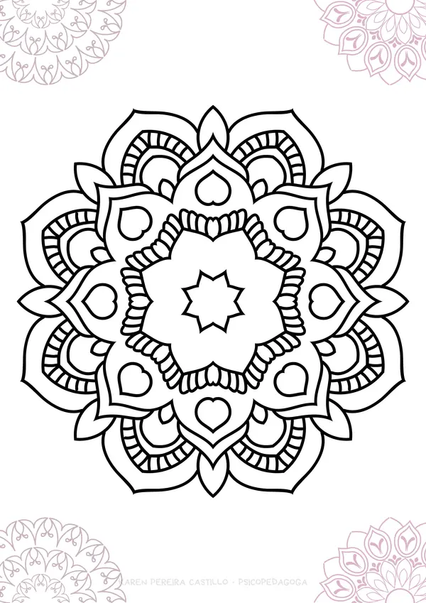 LIBRO PARA COLOREAR MANDALAS