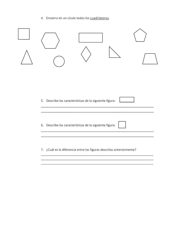 Guía geometría (5º básico)