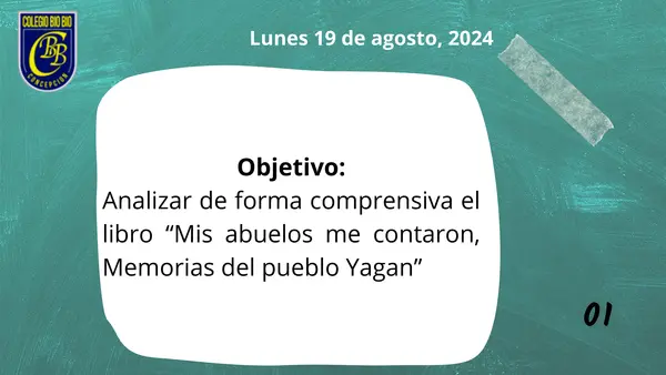 Club de lectura "Memorias de un pueblo Yagán"