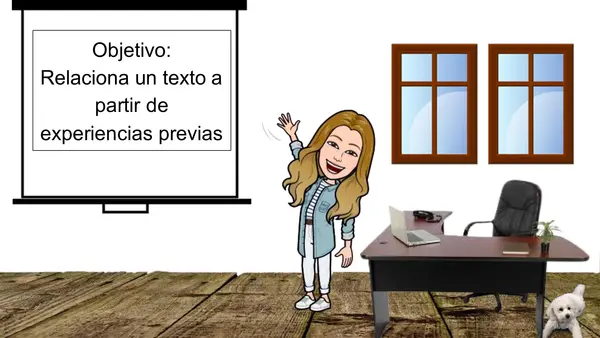 RELACIONAR UN TEXTO A PARTIR DE EXPERIENCIAS PREVIAS 