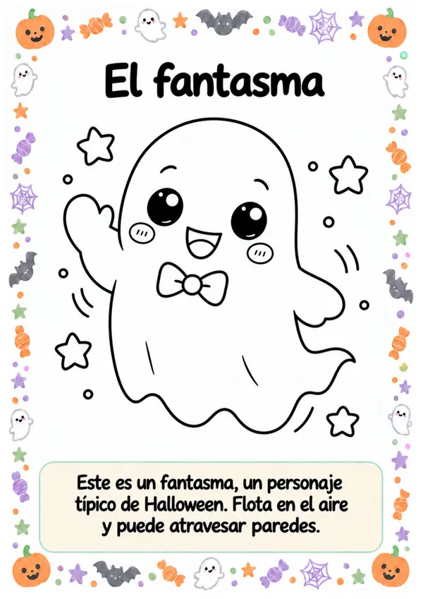 Cuadernillo para colorear - Halloween