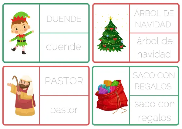 Mis trazos de navidad (mayúscula y minúscula)