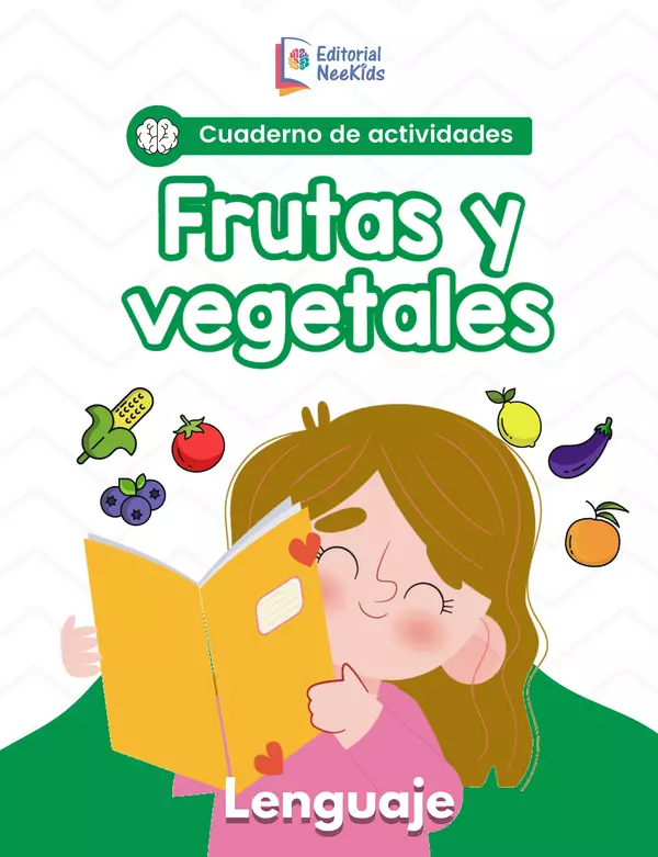 Cuaderno de Lenguaje "Frutas y Vegetales"