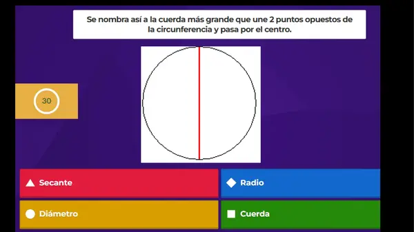 Elementos de la circunferencia