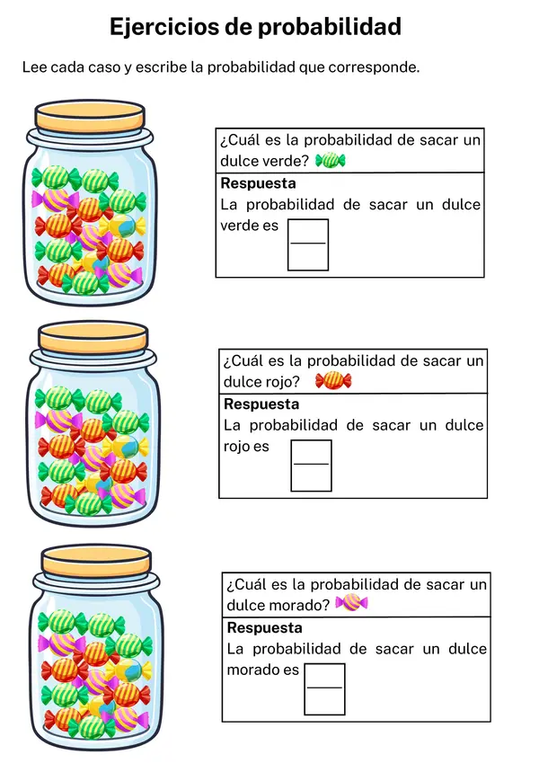 Ejercicios de probabilidades