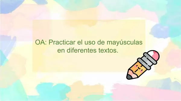 Practicar el uso de Mayúsculas en Diferentes Textos | profe.social