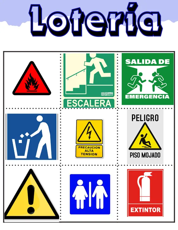Lotería de señalética