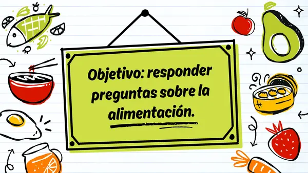 Preguntas sobre alimentación