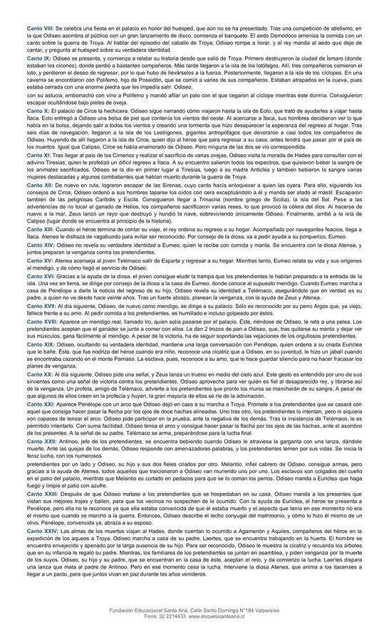 Guia: La Odisea