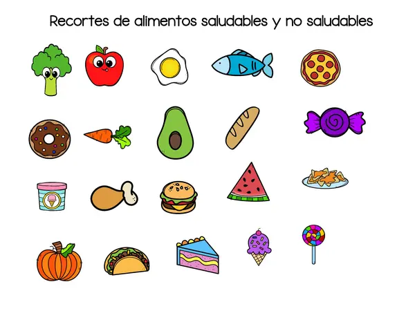 FICHAS DE LOS ALIMENTOS SALUDABLES