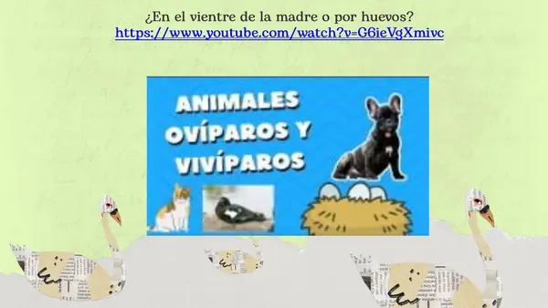 Los seres vivos se reproducen