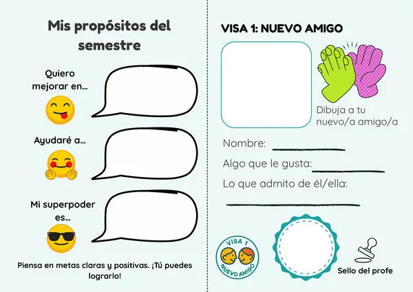 Pasaporte explorador: Vuelta a clases 2° semestre