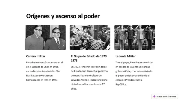 ¿Quién es Augusto Pinochet? 