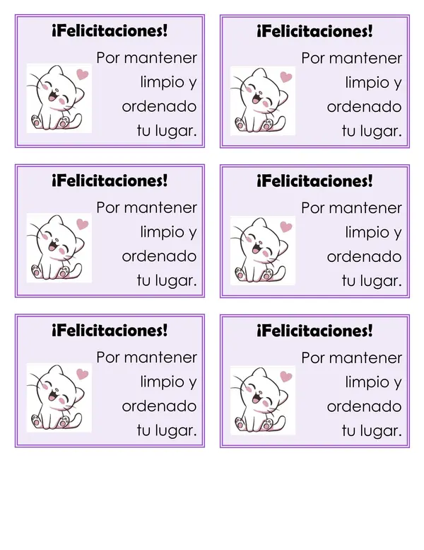 Tarjetas de felicitaciones