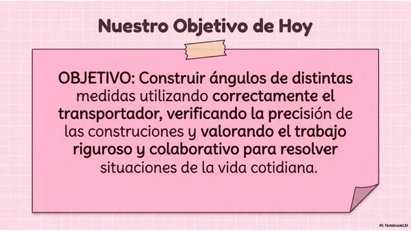 Construcción de ángulos 