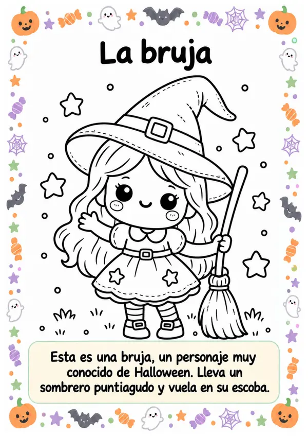 Cuadernillo para colorear - Halloween