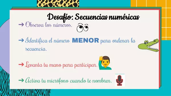 Secuencias numéricas
