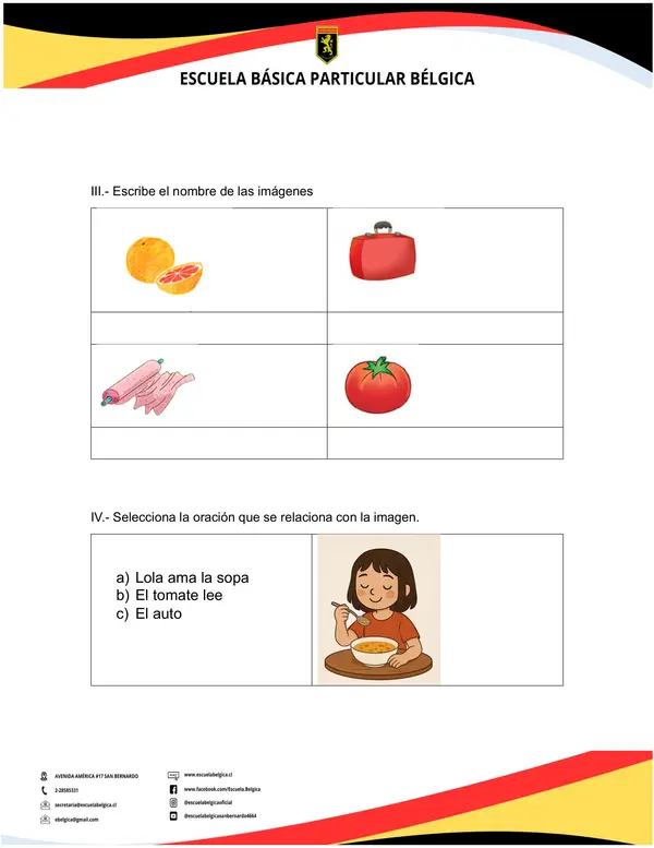 Control de lectura y escritura m-l-p-s-t