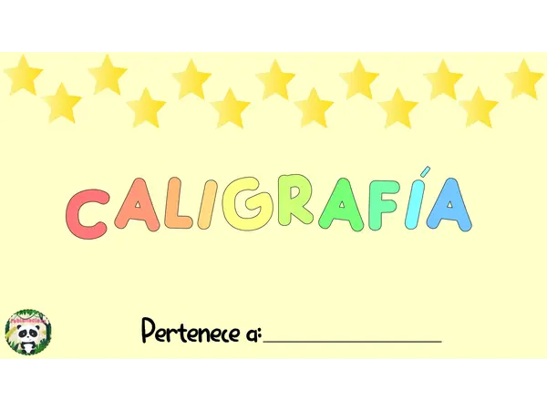 Caligrafía Imprenta y Cursiva - Cuadernito Imprimible