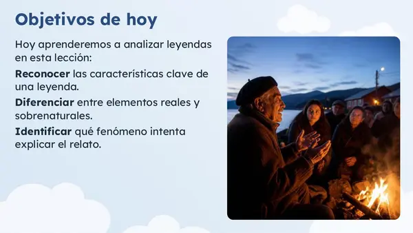 6° Unidad 3 ¿Qué son las leyendas?