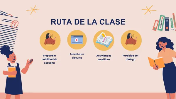 Clase lenguaje: Reflexionar y dialogar a partir de un discurso - Video subtitulado