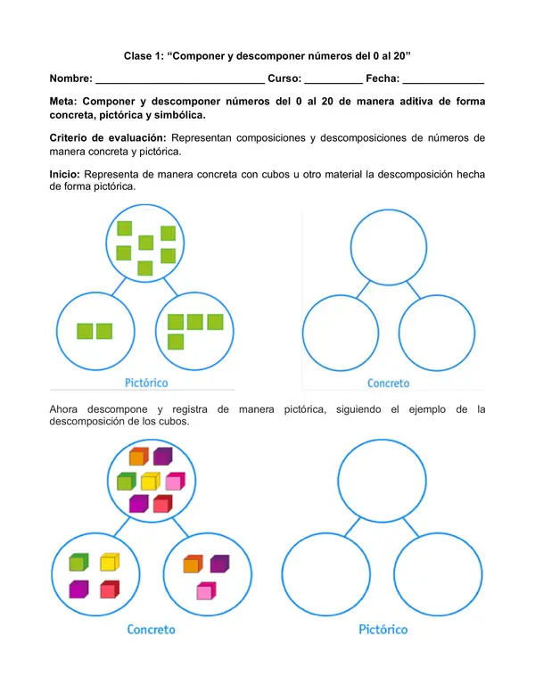 Proyecto Nivelación Matemática Primero OA 6