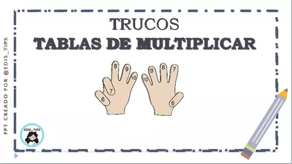 TRUCOS TABLAS DE MULTIPLICAR - PPT 