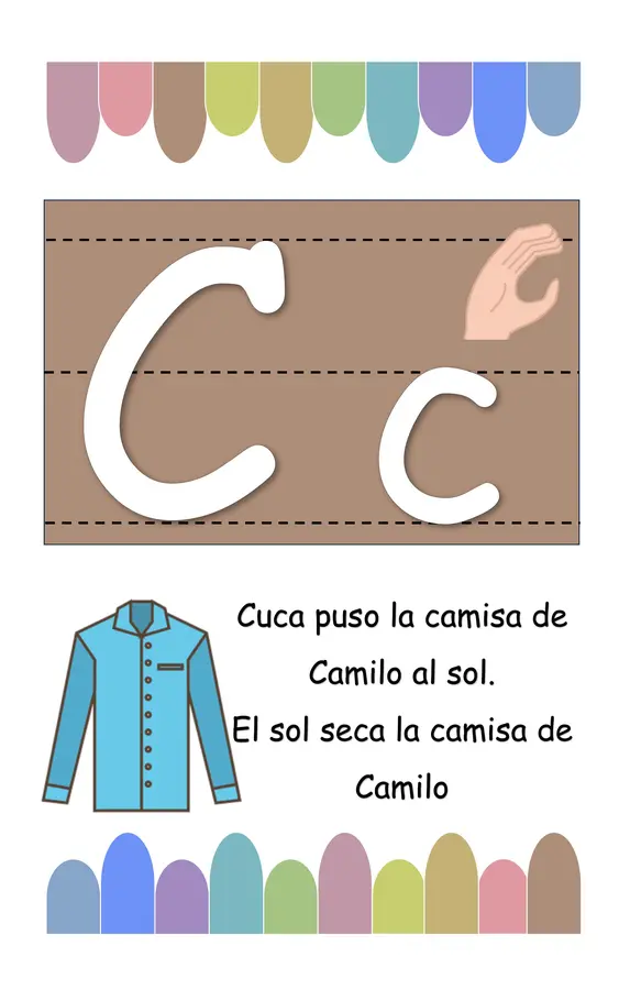 Abecedario con lengua de señas y lecturas cortas 
