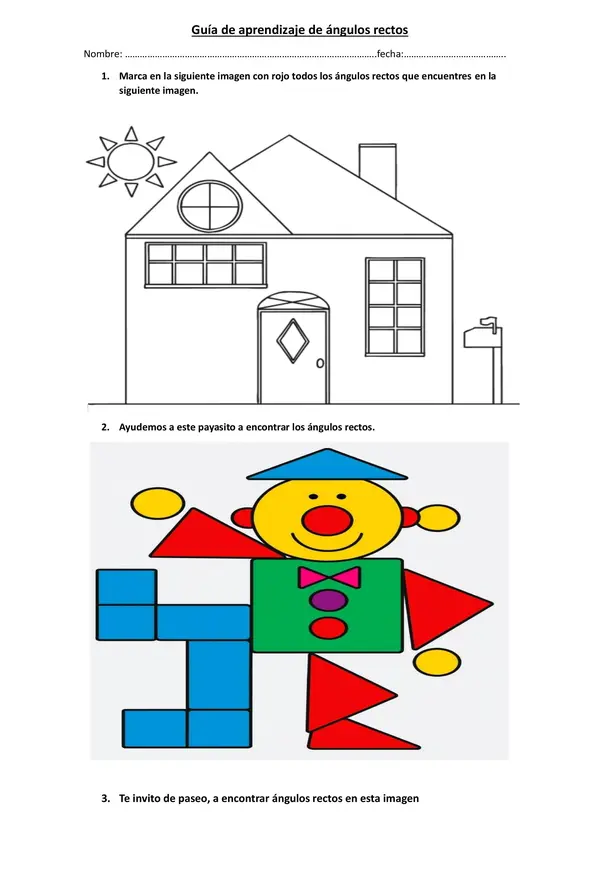 guía de ángulo recto 